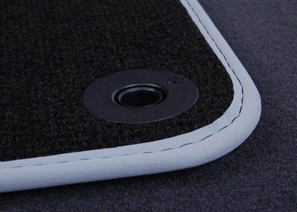 NEW GENUINE AUDI A3 2009-2013 FRONT & REAR PREMIUM BLACK TEXTILE FLOOR MATS LHD 8P1061270PMNO - Image 3