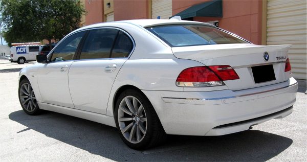 Rear Window Spoiler/ Sunguard for BMW E65/E66 01-08 - Image 2