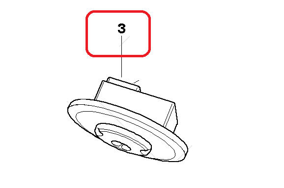 MINI NEW GENUINE COOPER R50 R53 FRONT PANEL SLIDING ROOF SWITCH 61316918396 - Image 2