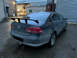 R Performance STW Rear trunk spoiler wing For VW Passat B7 Saloon