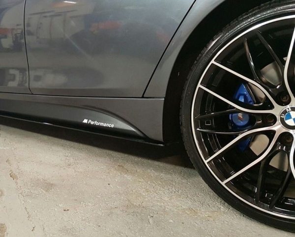Side Decals Sticker Vinyl suitable for BMW F10 F11 5 Series (2011-Up) Dark Grey M-Performance Design - Image 5