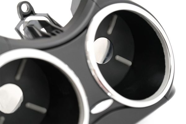 Front Dual Cup Holder suitable for Mercedes Benz CLS C219 W219 (2003-2010) Black - Image 8
