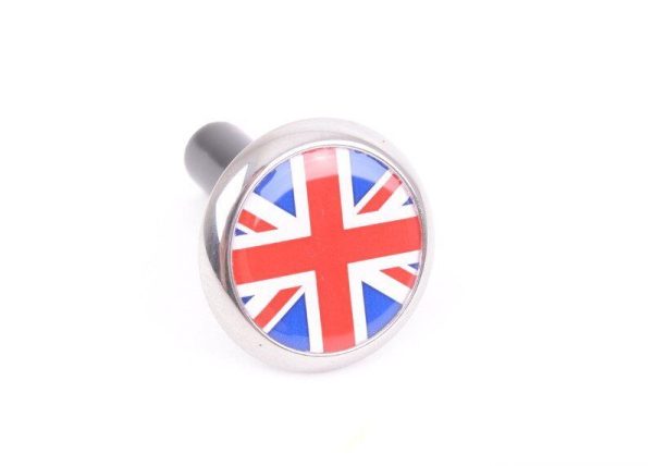 NEW GENUINE MINI R55 R57 F56 F60 FRONT DOOR UNION JACK LOCK PIN CAP 82292406336 - Image 3