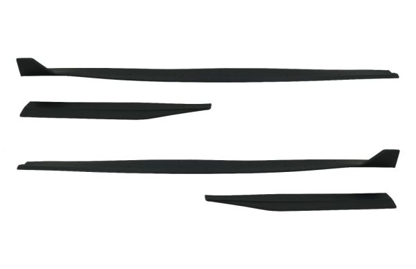 Add-On Side Skirts Extensions Splitters suitable for FORD Mustang Mk6 VI Sixth Generation (2015-2020) GT 500 Design