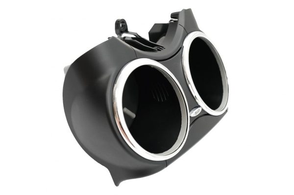 Front Dual Cup Holder suitable for Mercedes Benz CLS C219 W219 (2003-2010) Black - Image 5