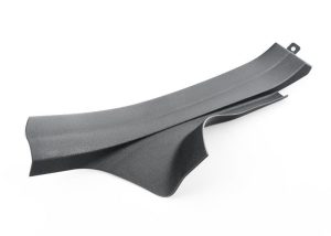 BMW NEW GENUINE 5 F10 F11 BLACK DOOR ENTRY SILL REAR RIGHT O/S SIDE 51477358046