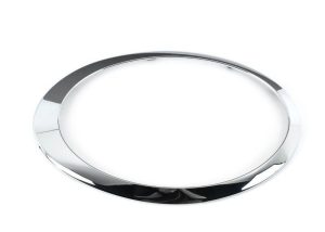 NEW GENUINE MINI CLUBMAN F54 FRONT LIGHT CHROME TRIM SURROUND RIGHT O/S 51137351372