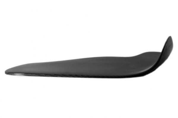 Universal Front Bumper Lip Spoiler Add On Extension Splitters Real Carbon - Image 7