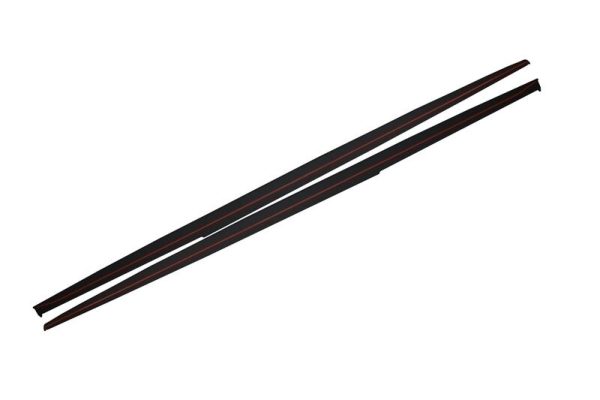 Side Skirts with Add-on Lip Extensions suitable for BMW 3 Series F30 F31 Sedan Touring (2011-2018) M Performance Design - Image 6