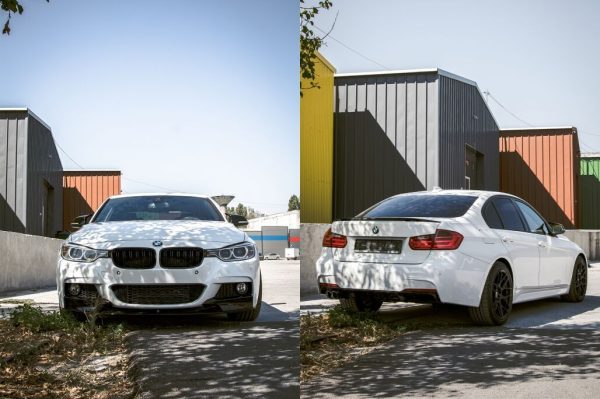 Side Skirts suitable for BMW F30 F31 3 Series Sedan Touring (2011-Up) M-Technik Design - Image 8