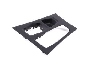 BMW NEW GENUINE X5 X6 E70 E71 CENTER CONSOLE TRIM COVER BLACK LHD 51169164485