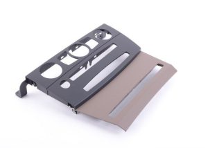 BMW NEW 5 SERIES E60 E61 DASH COVER TRIM PANEL BROWN ONLY SUITABLE WITH CCC 51457063155