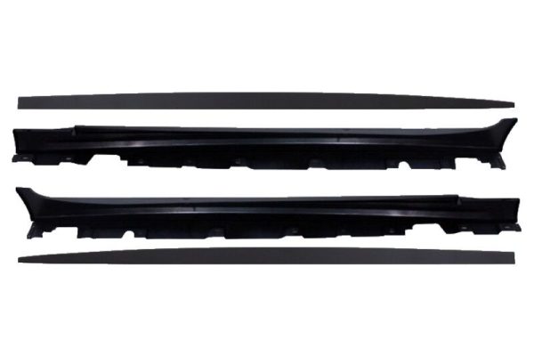 Side Skirts with Extensions suitable for BMW F10 F11 Sedan Touring (2011-up) M5 / M-Performance Design - Image 4