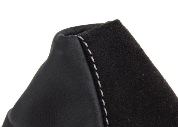 BMW NEW GENUINE 3 PERFORMANCE SHIFT BOOT SLEEVE LHD LEATHER/ALCANTARA 25162153761 - Image 4