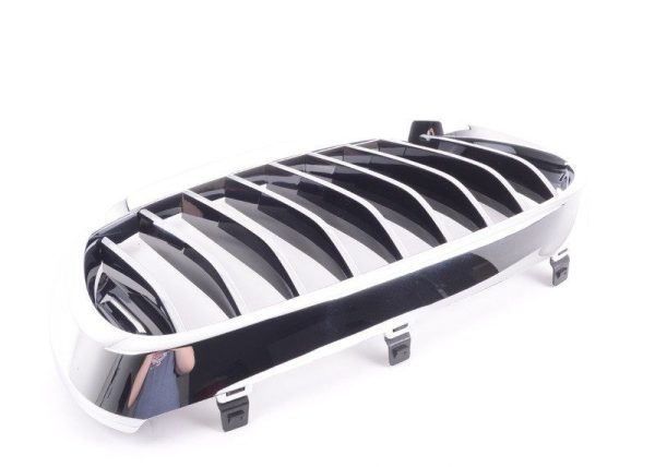 NEW GENUINE BMW 7 SERIES G11 G12 FRONT KIDNEY GRILL CHROME LEFT N/S 51137357011 - Image 3