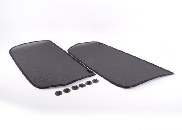 NEW GENUINE AUDI Q7 SQ7 16-19 REAR WINDOW SUN PROTECTION TWO PART SET 4M0064160A