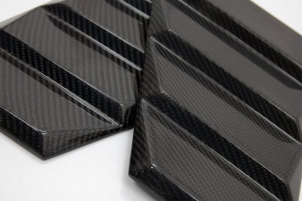 Front Fender Scoop Vents Carbon Fiber suitable for MERCEDES Benz W463 G-Class (1989-up) B-Design - Image 4