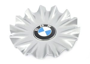 GENUINE NEW BMW WHEEL SILVER HUB CAP V-SPOKE STYLE 620 1 PCS 36136868053