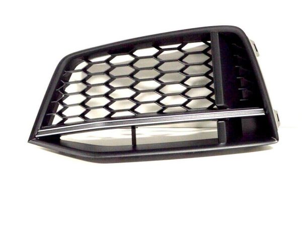 NEW GENUINE AUDI TT/TTS FRONT BUMPER AIR GUIDE GRILLE CHROME LEFT N/S 8S0807681A3Q7 - Image 5