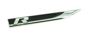 NEW GENUINE VOLKSWAGEN VW GOLF MK7 WING FENDER R EMBLEM BADGE LEFT N/S 5G0853688BFFOD