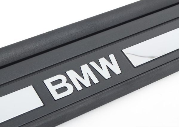 BMW NEW GENUINE E81 E82 2 DOOR N/S LEFT DOOR CHROME ENTRY SILL STRIP 51477180739 - Image 3