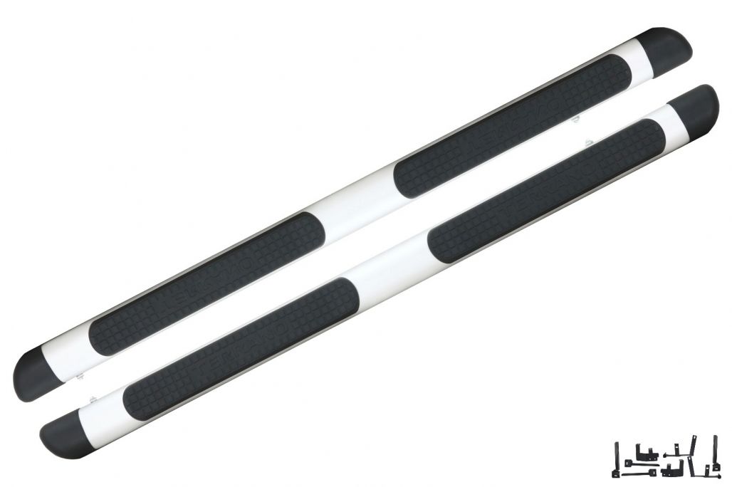 Running Boards Side Steps suitable for Dacia Renault Duster (2009-2017) Nissan Terrano D10 (2014-2018)