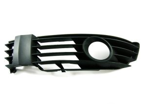 Bumper fog light frame LEFT side For VW PASSAT B5.5 LOWER GRILL BLACK