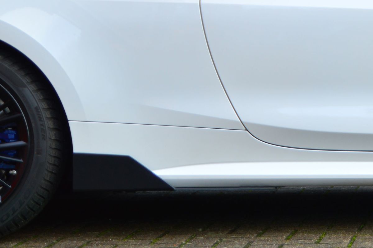 Performance Side skirts addons / diffusers / sill covers with Wing For BMW G22/G23 20-24 M440i+M440d - Image 3