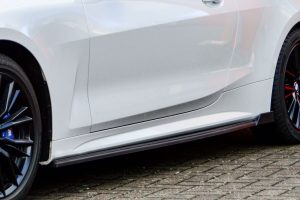 Performance Side skirts addons / Blades / diffusers / sill covers with Wing For  BMW M-Sport  M440i+M440d  G22 G23 20-24