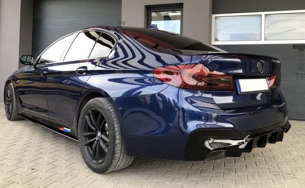 M Sport Rear Bumper Diffuser For BMW G30 2017-2025 - Image 3
