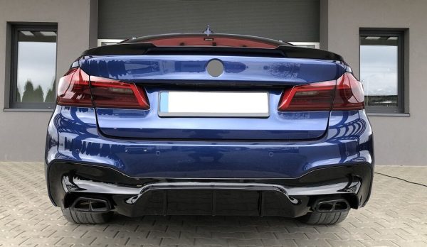 M Sport Rear Bumper Diffuser For BMW G30 2017-2025 - Image 4