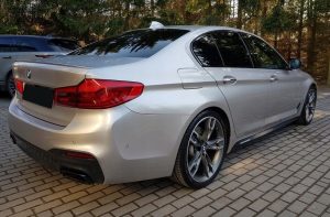 M Sport Look Rear Boot trunk spoiler lip for BMW G30 F90