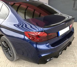 M5 Performance Look rear trunk spoiler for BMW 5 Series Sedan G30 + F90