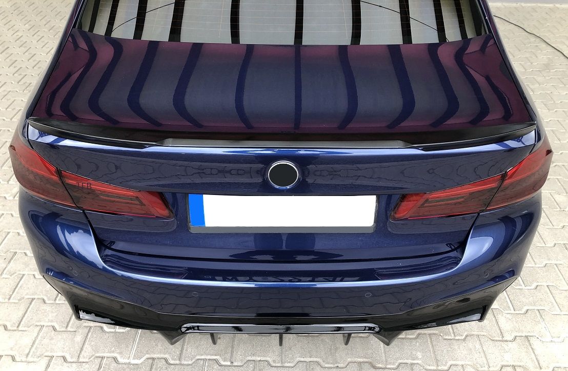 M5 Performance Look rear trunk spoiler for BMW 5 Series Sedan G30 + F90 - Image 2