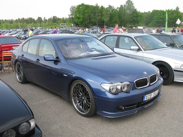 Genuine Alpina B7 front bumper spoiler For BMW E65 LCI / E66 LCI - Image 4
