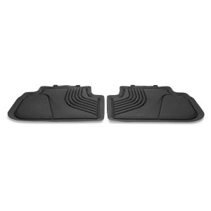 NEW GENUINE BMW 1 SER F40 2 SER F44 REAR ALL WEATHER RUBBER FLOOR MATS BLACK 51472469123