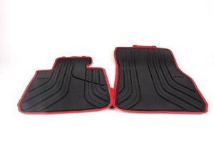 NEW GENUINE  BMW 3 F30 FRONT FLOOR ALL-WEATHER MAT SET LHD SPORT 51472219800