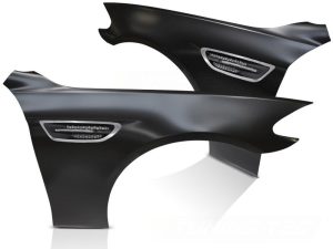 FENDERS SPORT STYLE WITH SIDE VENT CHROME fits BMW F10 F11 10-16