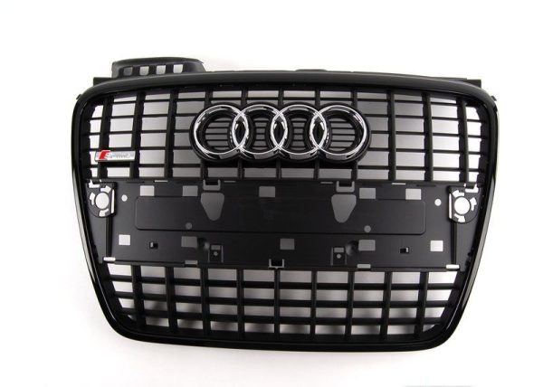 NEW GENUINE AUDI A4 B7 2005-2008 FRONT BUMPER S LINE MAIN CENTER GRILLE 8E0853651MVMZ - Image 4