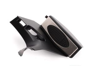 NEW BMW 3 SERIES E46 1998 - 2007 SCHWARZ ALUMINIUM FOOT REST PAD 51432695411