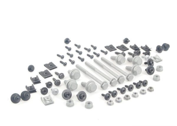 NEW GENUINE AUDI A4 B8 BUMPER REPAIR KIT SET 8K0098623