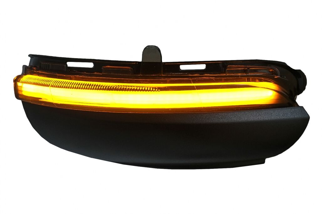 Mirror Dynamic LED Turn Signal suitable for VW Golf 6 Hatchback (2008-2013) Touran (2010-2015) Smoke - Image 2