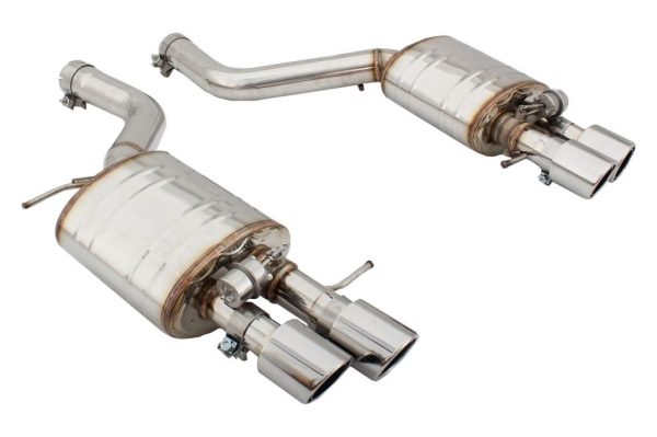 Complete Exhaust System suitable for BMW 5 Series F10 (2011-2016) Petrol 1.6/2.0 L 520i N2B20/NB20B16 / 528i NB20B20 Turbocharged I4 Twin Double Exhaust Pipes M5 M Sport Design with Valvetronic - Image 3
