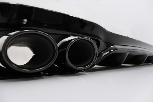 E53 Night Package ANG Look Rear bumper diffuser For Mercedes W213/ S213 16-19 - Image 6