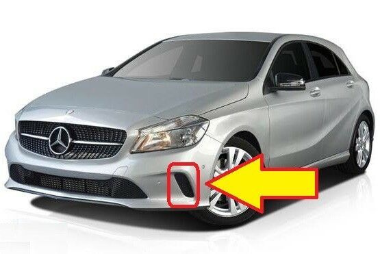 NEW GENUINE MERCEDES BENZ MB A CLASS W176 FACELIFT GRILLE LEFT N/S A1768853522 - Image 2