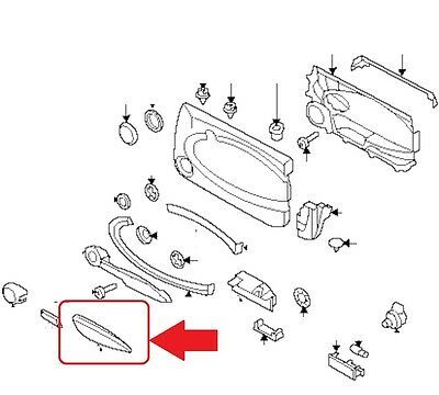 NEW GENUINE MINI R55 R56 FRONT DOOR ARMREST MELLOW YELLOW RIGHT O/S 51412753324 - Image 2