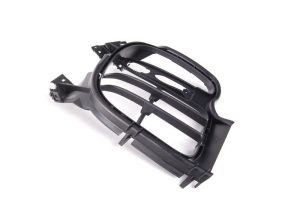 NEW GENUINE PORSCHE 997 TURBO 07-10 FRONT BUMPER BLACK RETAINING FRAME RIGHT O/S 9975055640101C