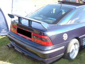 STW DTM Rear trunk spoiler wing For Opel Calibra 89-97