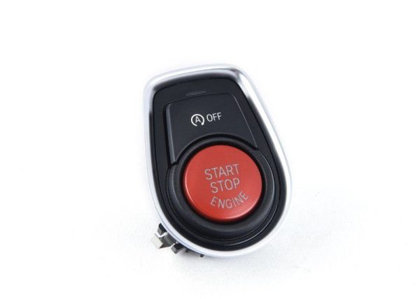 BMW NEW GENUINE 2 3 4 SERIES RED ENGINE START/STOP BUTTON 61318076620