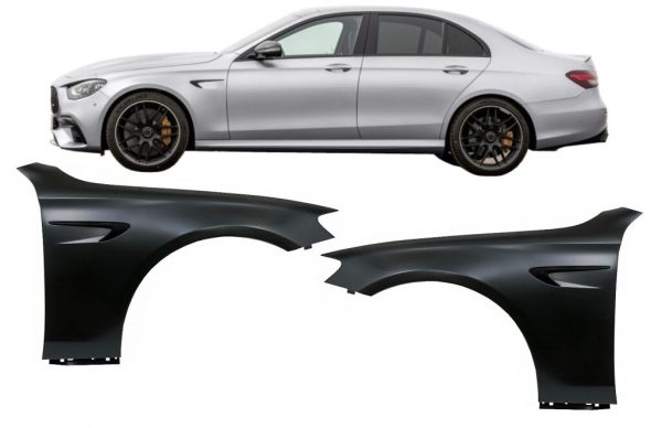Front Fenders suitable for Mercedes E-Class W213 S213 Limousine T-Modell (2016-Up) E63 Design - Image 11